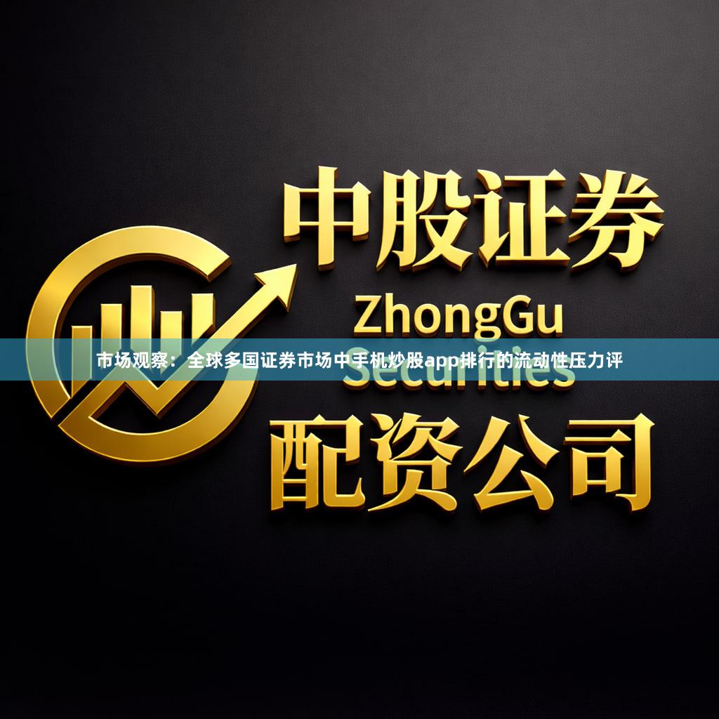 市场观察：全球多国证券市场中手机炒股app排行的流动性压力评