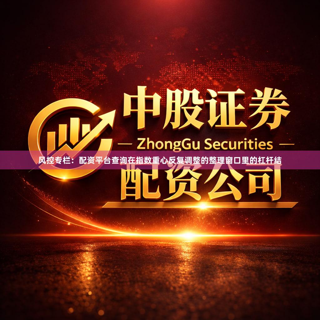 风控专栏:配资平台查询在指数重心反复调整的整理窗口里的杠杆结