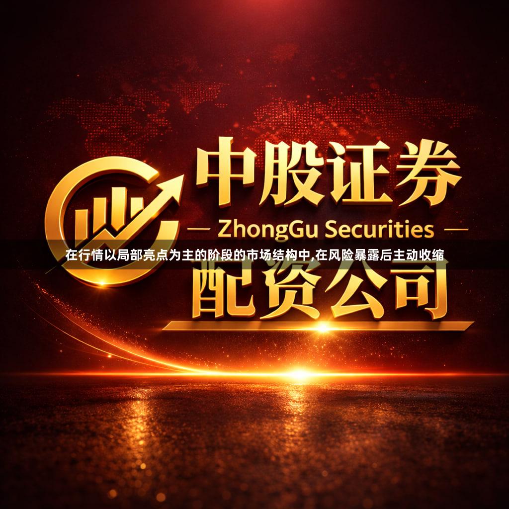 在行情以局部亮点为主的阶段的市场结构中,在风险暴露后主动收缩